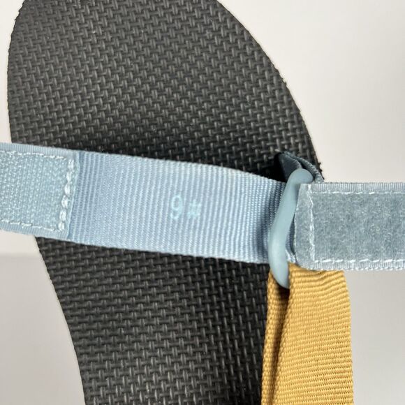 Teva Sz 9 Flatform Universal Light Platform Sandals MultiColor Straps Flip-Flops - Picture 9 of 10